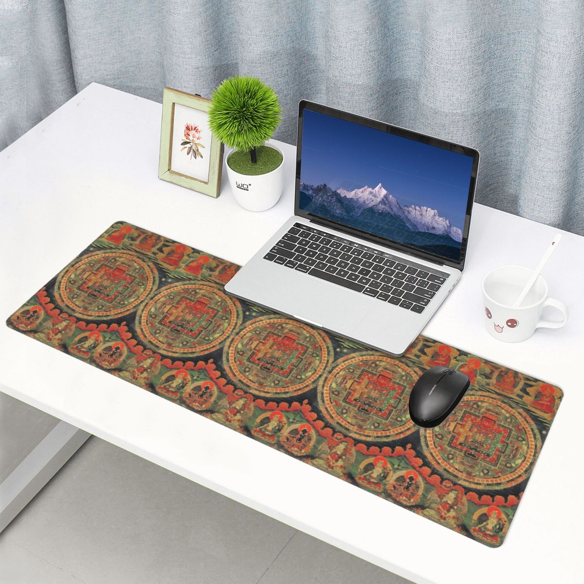 Laptop Accessories India - Alas Mouse Besar India Mandala Zen