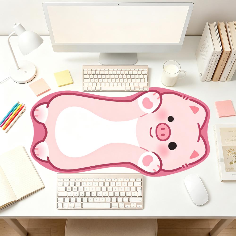 Laptop Accessories Design - Alas Mouse Berbentuk Kucing Berbulu Hitam
