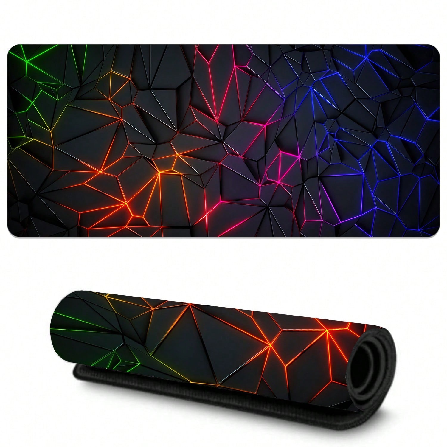 Laptop Accessories Design - 1pc Alas Mouse Besar Desain Geometris