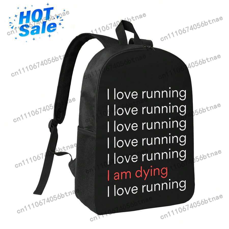 Laptop Bag Waterproof - I Love Running I Am Dying