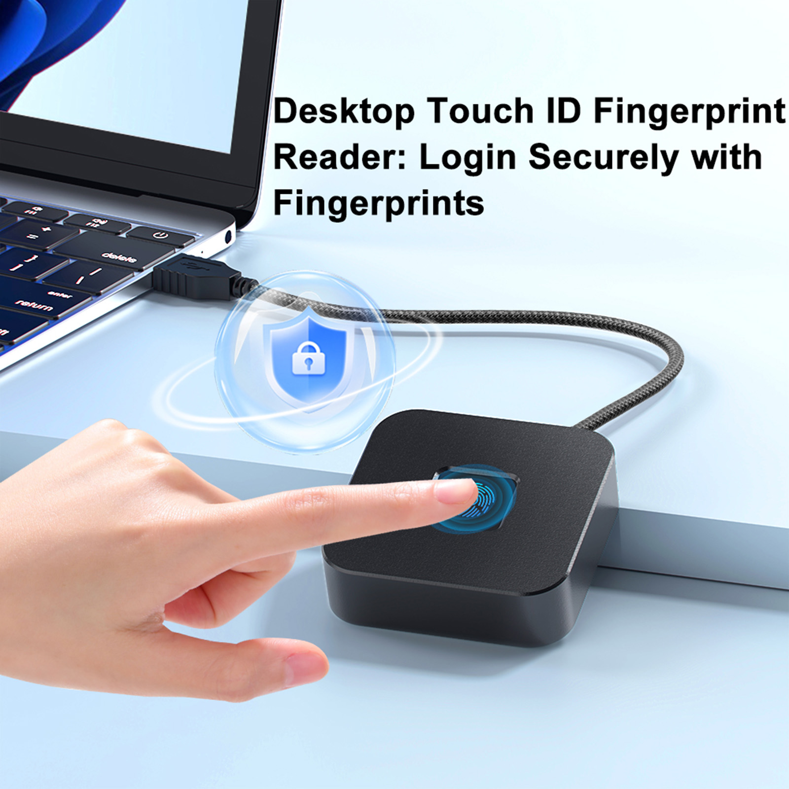 Fingerprint Reader Usb - Pembaca Sidik Jari USB dengan Kabel