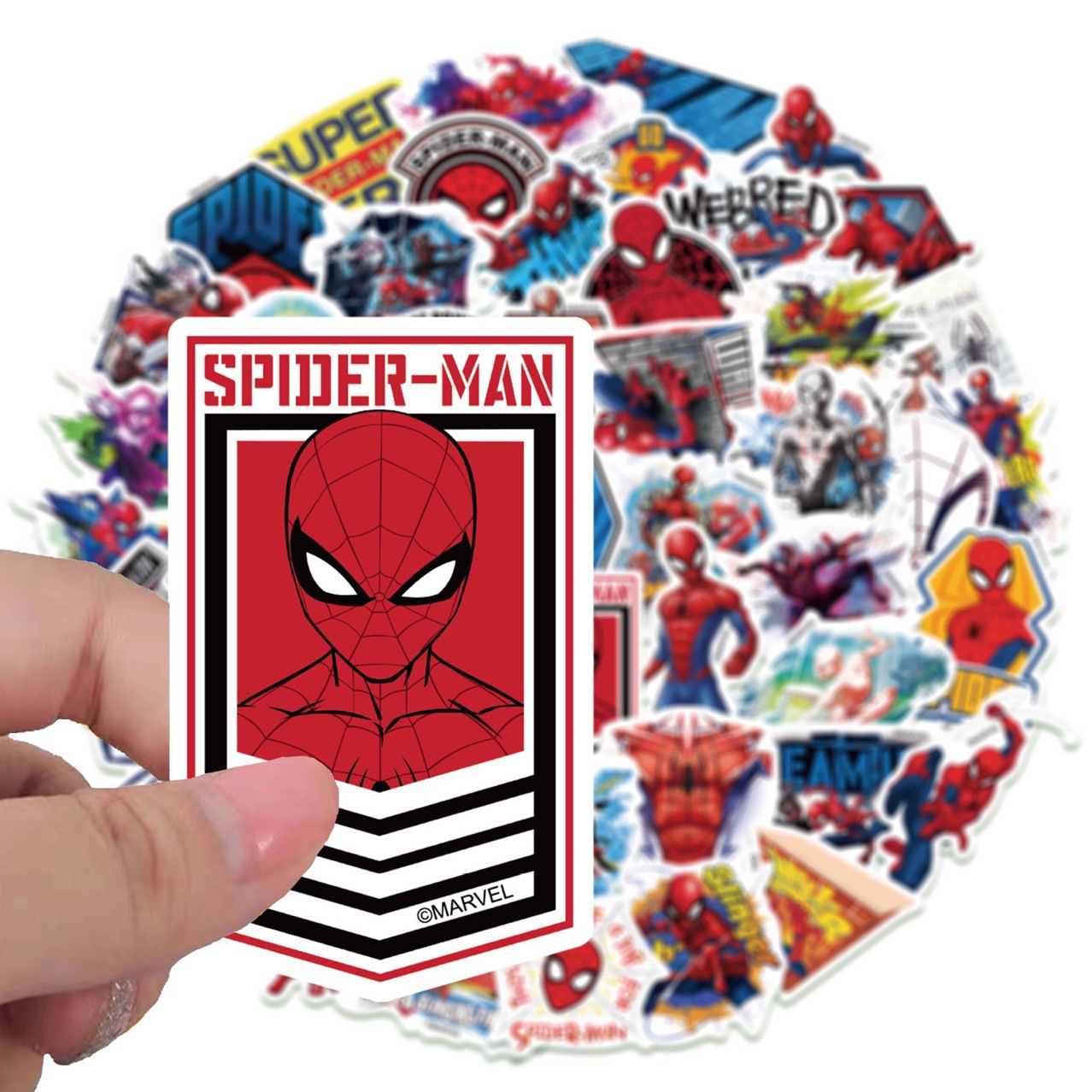 100pcs Stiker Kartun Keren Dek - Laptop Accessories Cool ulasan dan harga