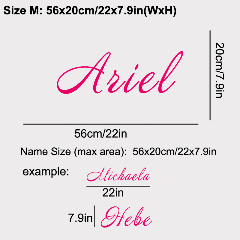 NAMA ANDA Stiker Vinyl untuk M - Laptop Accessories Name ulasan dan harga