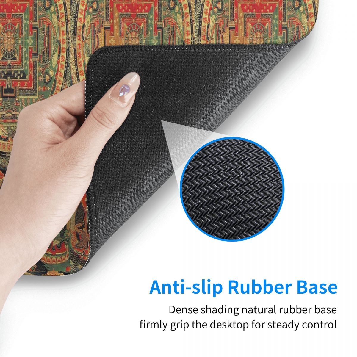 Alas Mouse Besar India Mandala - Laptop Accessories India ulasan dan harga