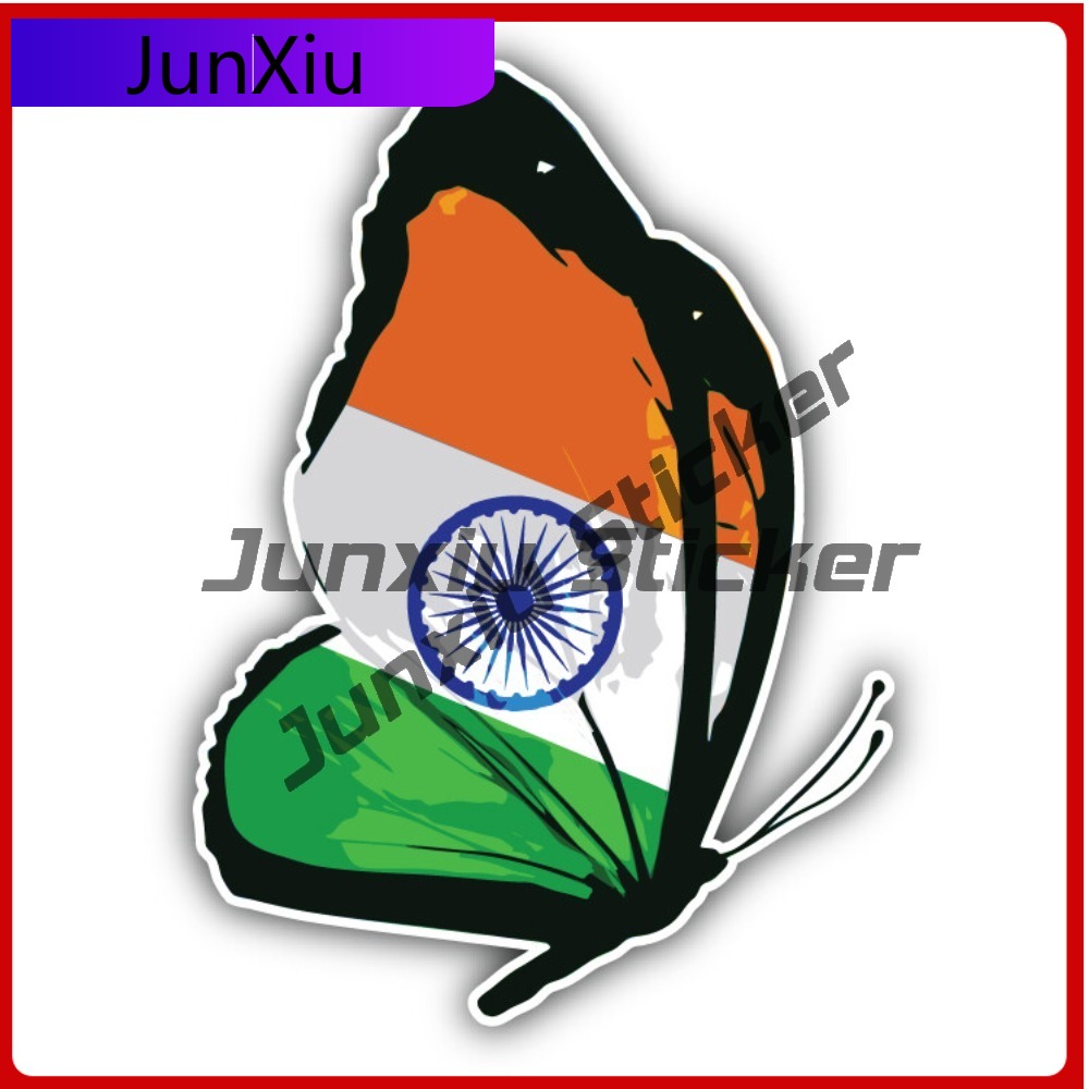 Bendera India Kupu-kupu Unik K - Laptop Accessories India ulasan dan harga