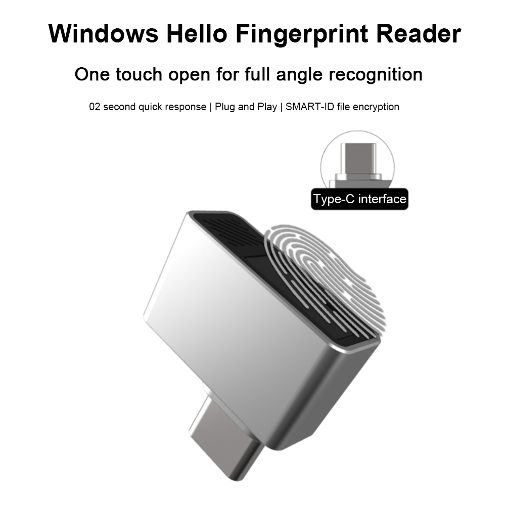 Pemindai Biometrik Tipe C Gemb - Fingerprint Reader Usb ulasan dan harga