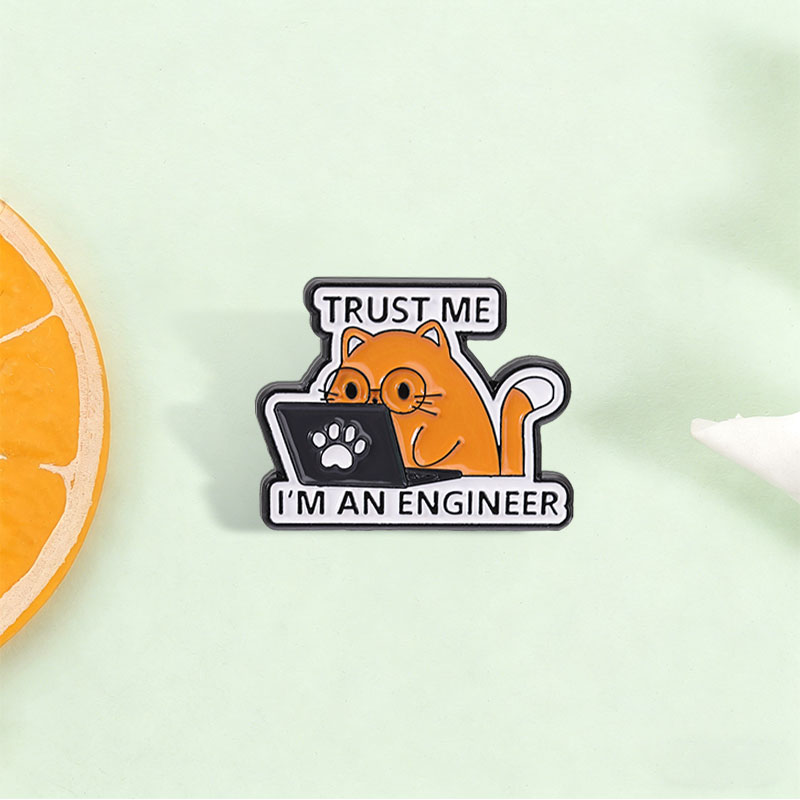Pin Enamel Kutipan I Am An Eng - Laptop Accessories Design ulasan dan harga