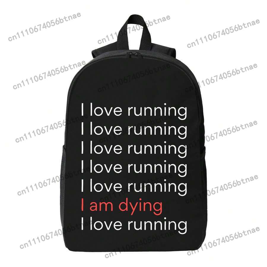 I Love Running I Am Dying Back - Laptop Bag Waterproof ulasan dan harga
