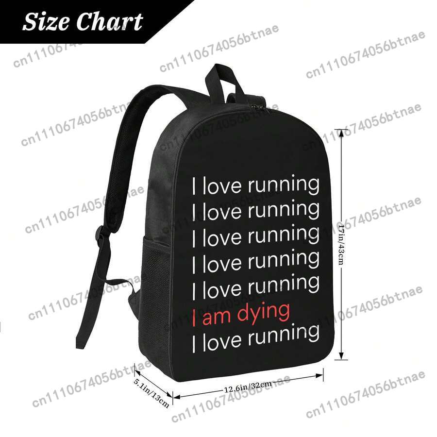 I Love Running I Am Dying Back - Laptop Bag Waterproof ulasan dan harga