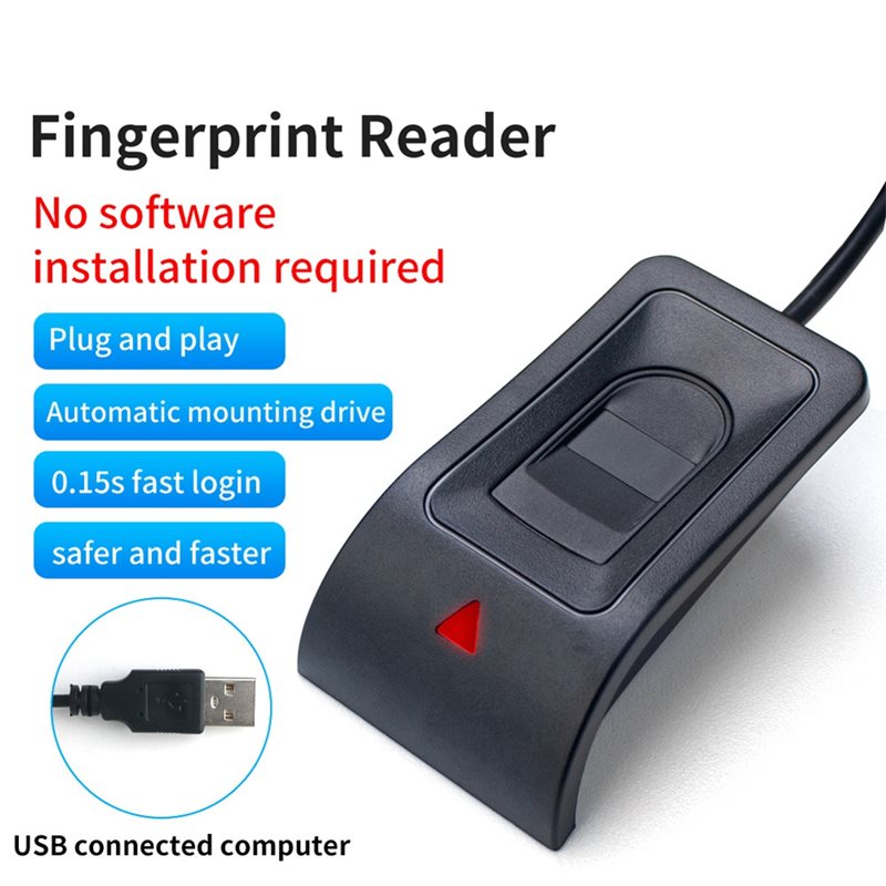 Pemindai Pembaca Sidik Jari US - Fingerprint Reader Usb ulasan dan harga