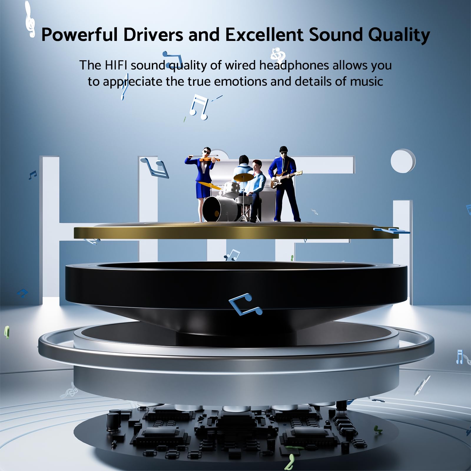 Headphone HiFi Surround Suara  - Laptop Accessories Cool ulasan dan harga