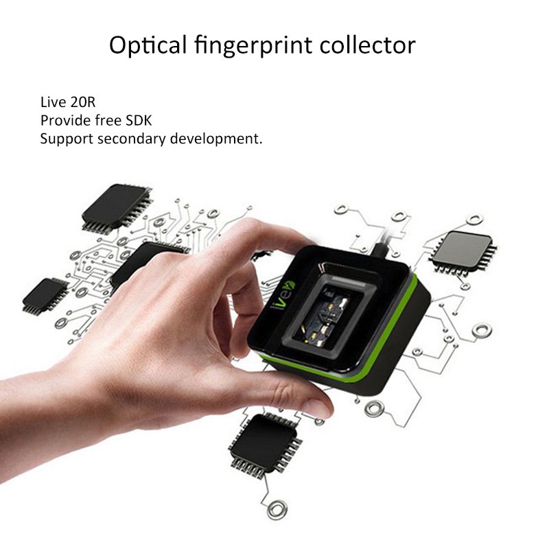 Pemindai Sidik Jari Optik 20R  - Fingerprint Reader Usb ulasan dan harga
