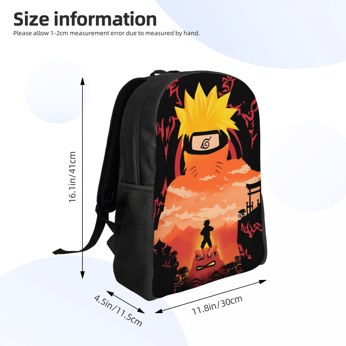 Ransel Komik U-Uzumakies N-Nar - Laptop Accessories For Students ulasan dan harga