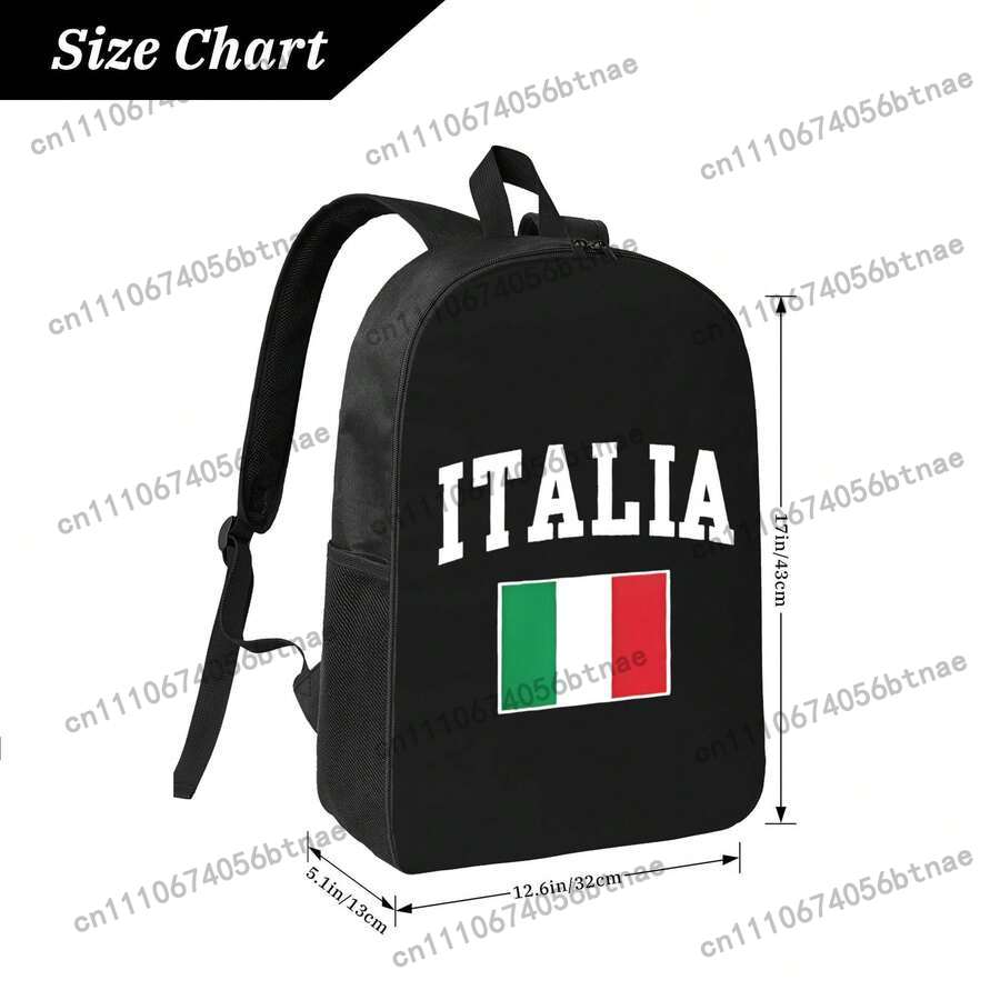 Ransel Bendera Italia Tas Bahu - Laptop Bag Waterproof ulasan dan harga