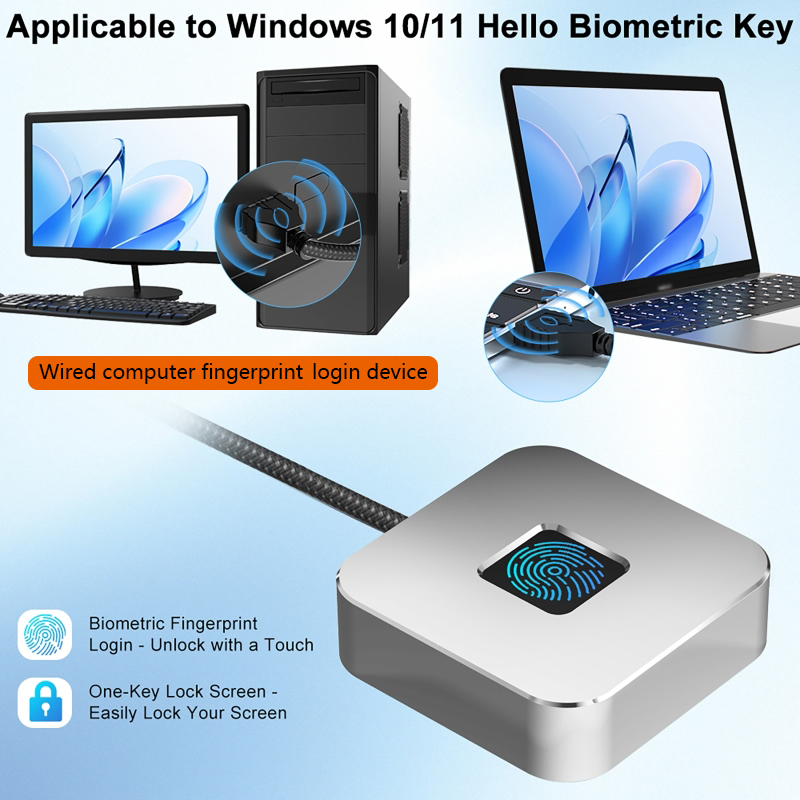 Pembaca Sidik Jari USB dengan  - Fingerprint Reader Usb ulasan dan harga