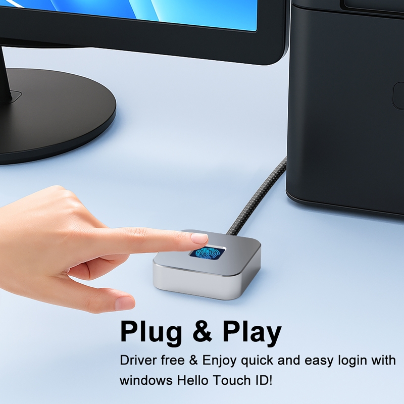 Pembaca Sidik Jari USB dengan  - Fingerprint Reader Usb ulasan dan harga
