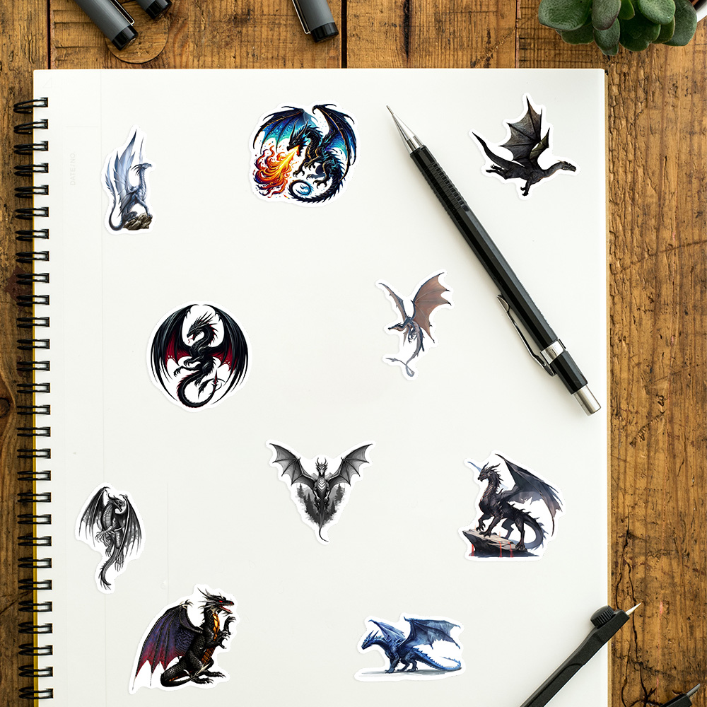 Stiker Naga Ajaib Fantasi Kere - Laptop Accessories Cool ulasan dan harga