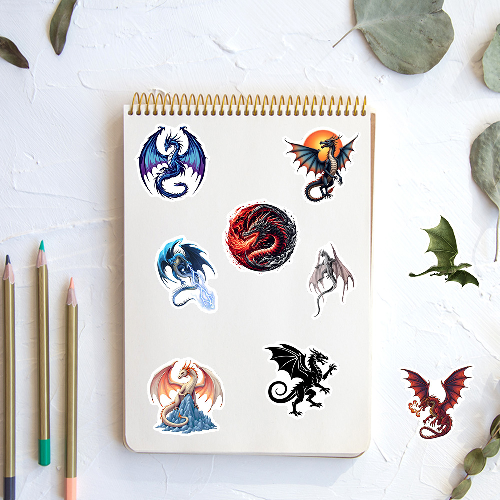 Stiker Naga Ajaib Fantasi Kere - Laptop Accessories Cool ulasan dan harga