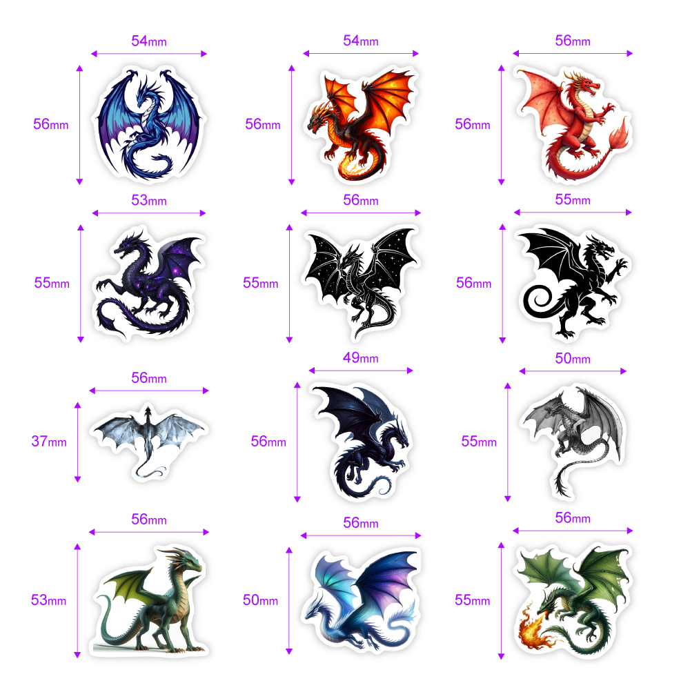 Stiker Naga Ajaib Fantasi Kere - Laptop Accessories Cool ulasan dan harga
