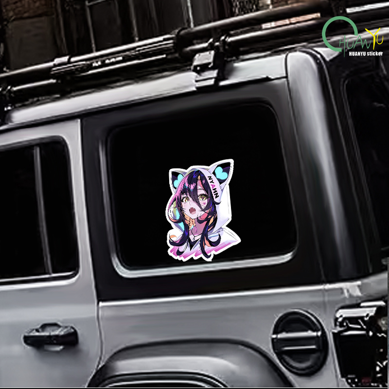 Stiker Dinding Kepala Gadis An - Laptop Accessories Cool ulasan dan harga