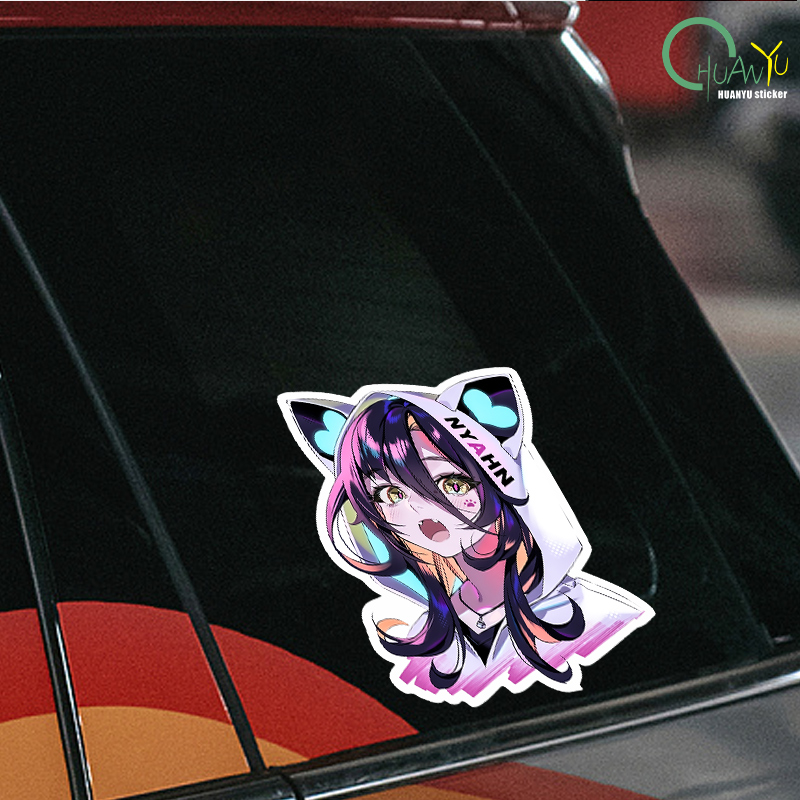 Stiker Dinding Kepala Gadis An - Laptop Accessories Cool ulasan dan harga