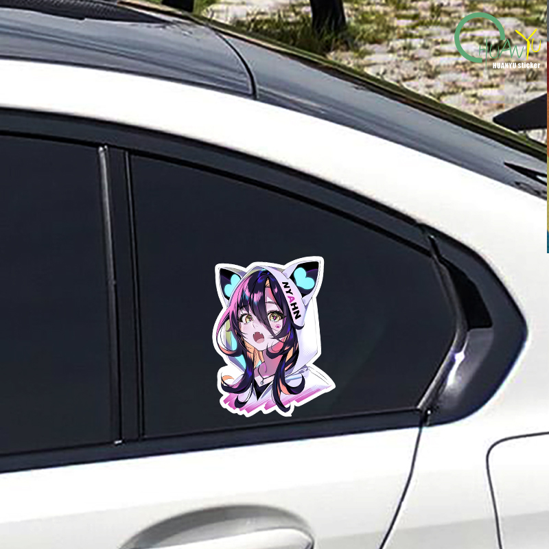 Stiker Dinding Kepala Gadis An - Laptop Accessories Cool ulasan dan harga