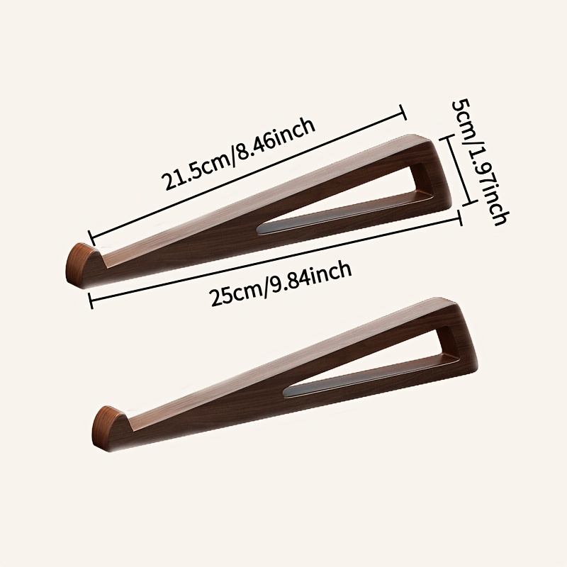 Stand Laptop Kayu Lipat Portab - Laptop Accessories Design ulasan dan harga