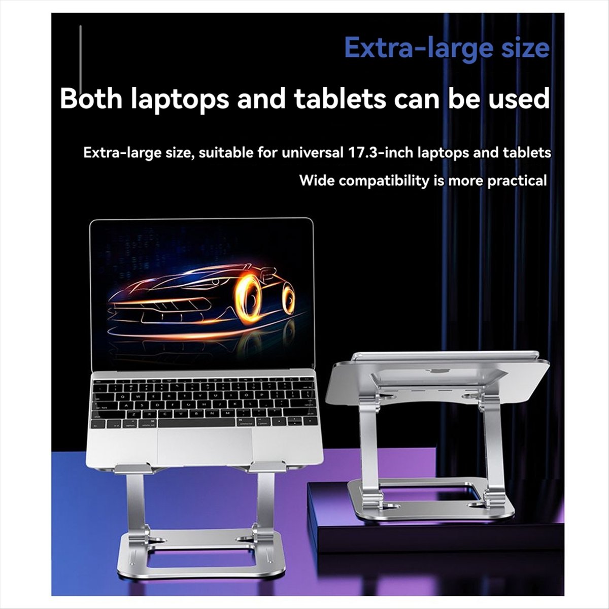 Stabil- Alloy Steel Laptop Sta - Laptop Accessories Design ulasan dan harga