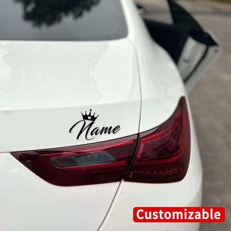 Stiker Nama Mahkota Kustom, St - Laptop Accessories Name ulasan dan harga