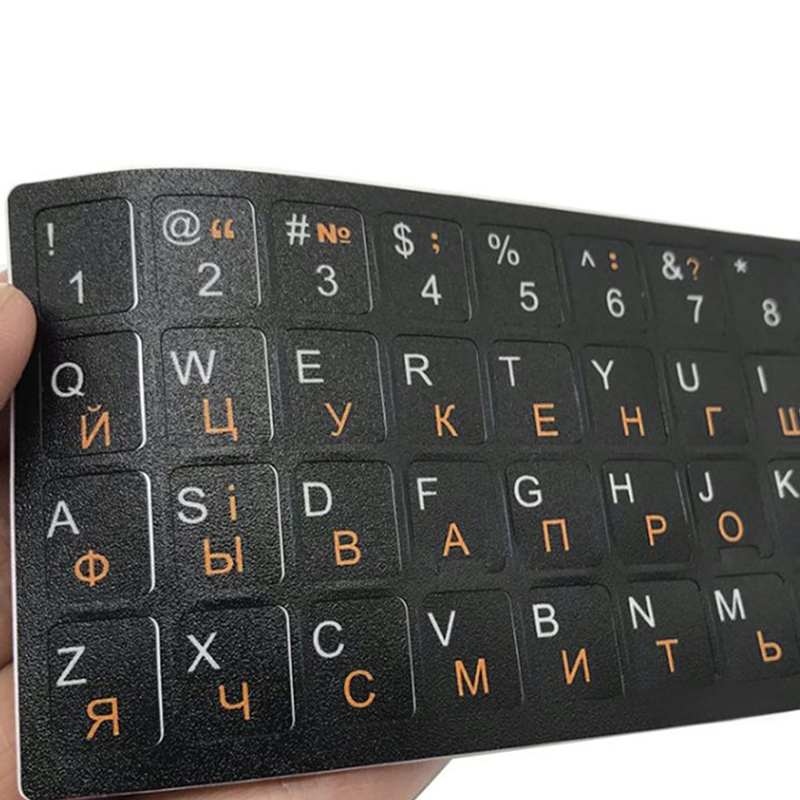1/2/10 Pcs Stiker Keyboard Ukr - Keyboard Laptop Accessories ulasan dan harga
