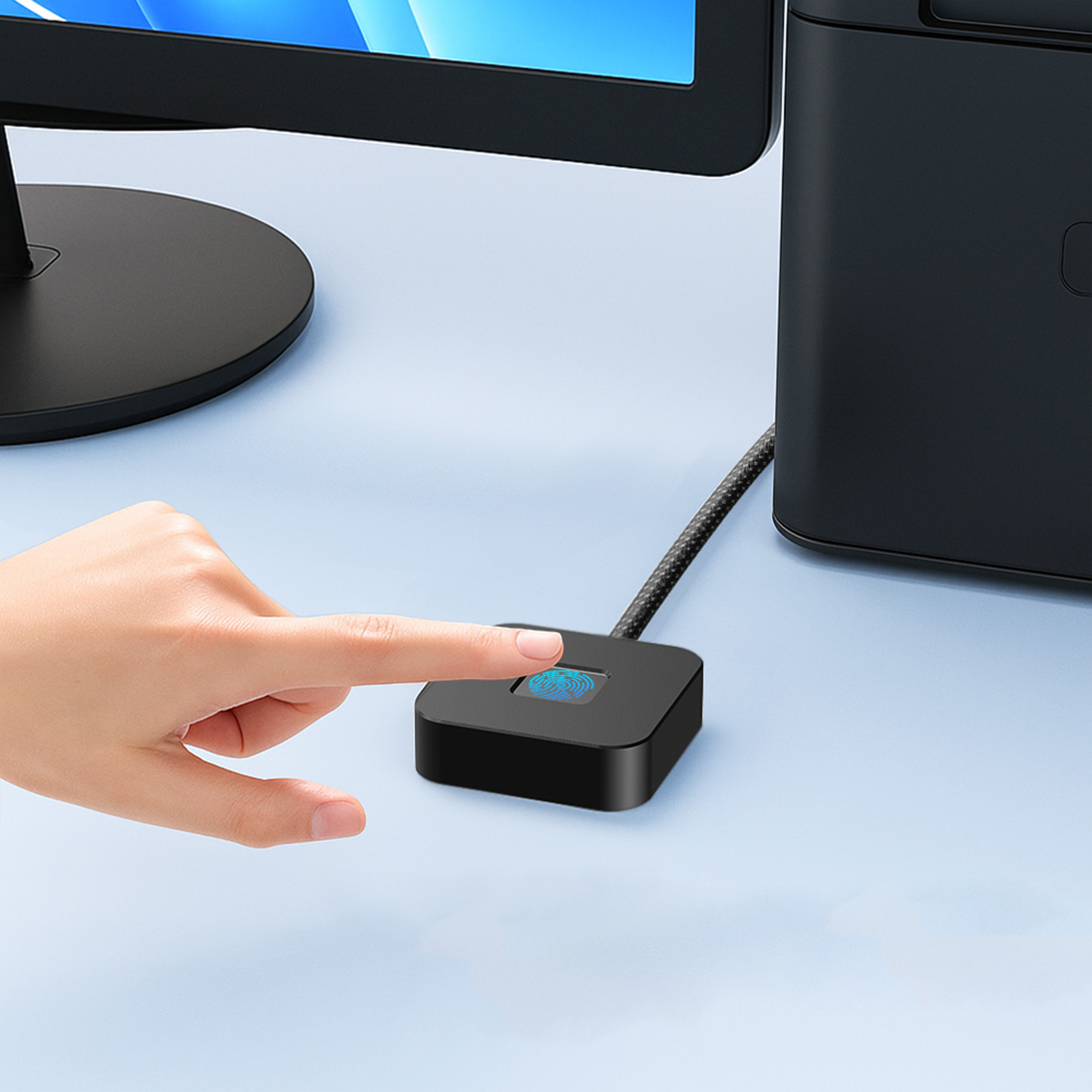 Pembaca Sidik Jari USB dengan  - Fingerprint Reader Usb ulasan dan harga