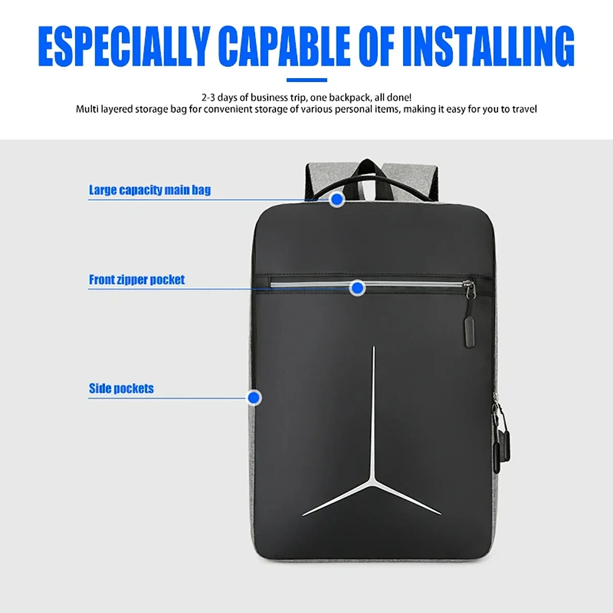 Tas Ransel Laptop Anti Maling  - Laptop Bag Waterproof ulasan dan harga